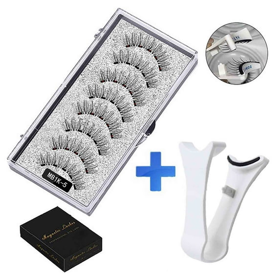 Kadlawus Wasado Lashes Wasado Magnetic Eyelashes Wasado Magnetic Lashes Wasado Soft Magnetic Eyelashes Reusable Magnetic Eyelashes No Glue Or Liner Needed