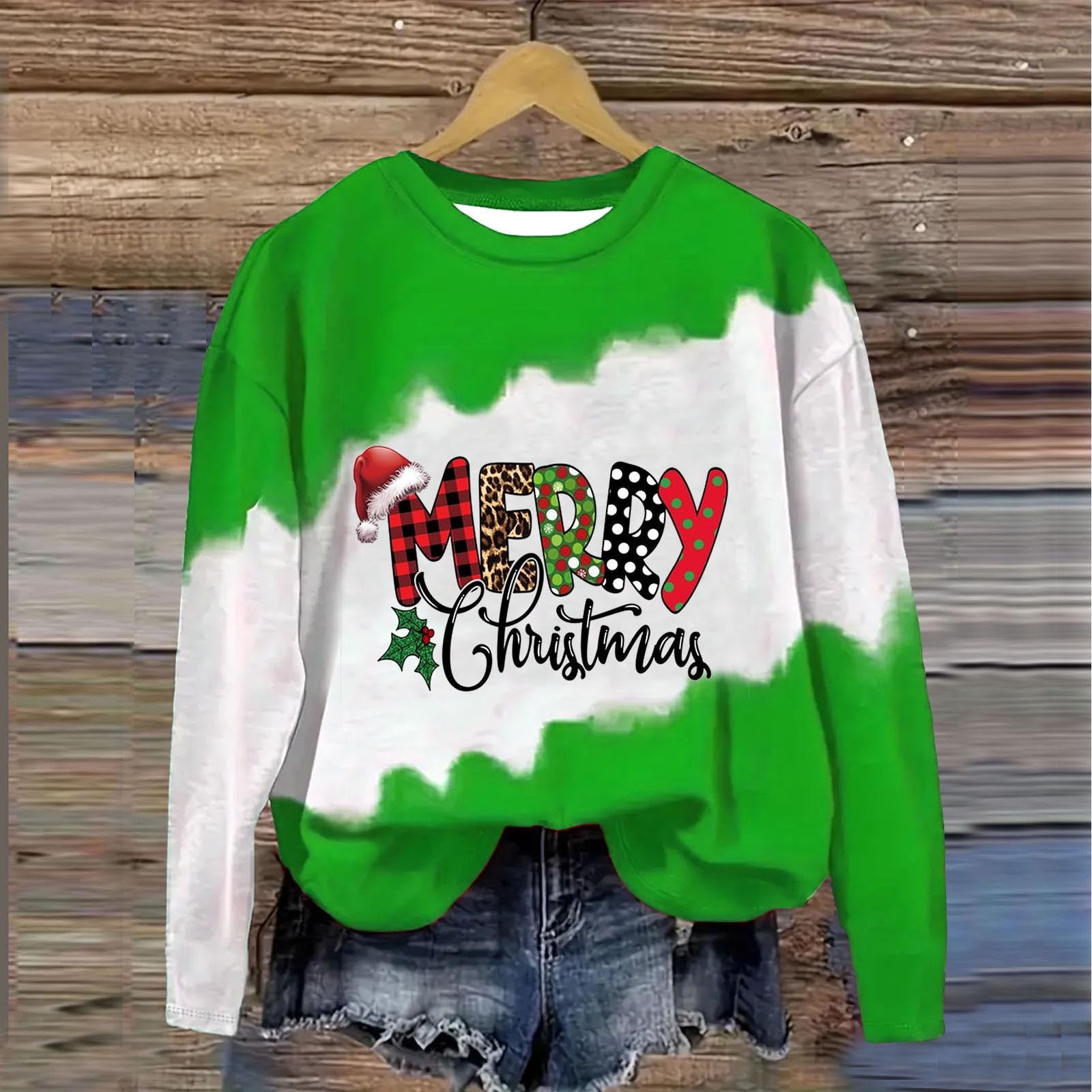 Black and Friday Sale 2024！ christmas tops for women,Plus Size