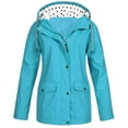 thumbnail image 1 of Black*Friday on Sale ChaoHeng Light Rain Jacket Women Women's Waterproof UPF 50+ Sun Protection Jacket,Hooded Outdoor Raincoat Windbreaker for Hiking Running, 1 of 4