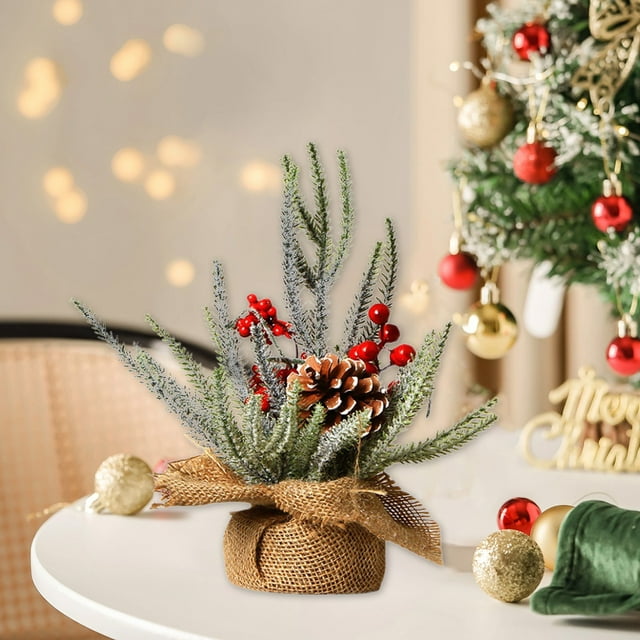 Black and Friday Sales! kkbbma Tabletop Christmas Tree Clearance Mini