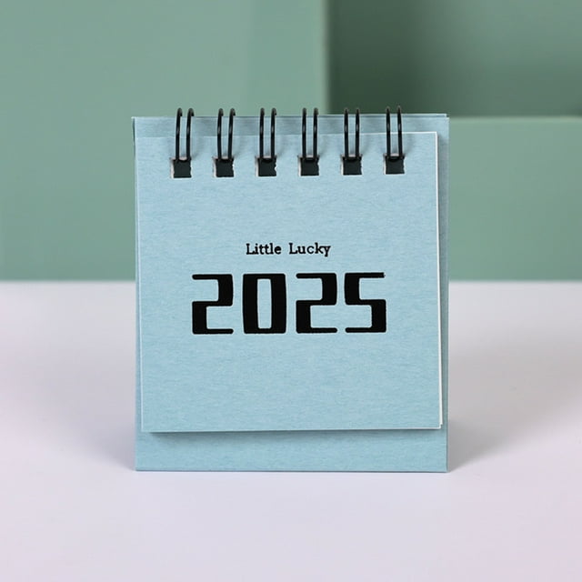 Black of Friday USUPDD 2025 Calendar Desk 2025 Mini Small Desk Calendar