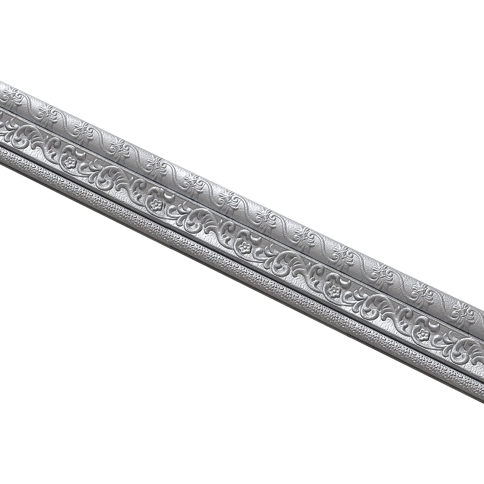 Black and Friday Wall Trim Line Skirting Border 3D Pattern Sticker