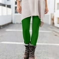 thumbnail image 1 of Black*Friday on Sale ChaoHeng Ladies Pants Clearance for under $5 Women's Solid Color High-Elastic Waist Leggings for Fitness and Casual Wear, 1 of 7