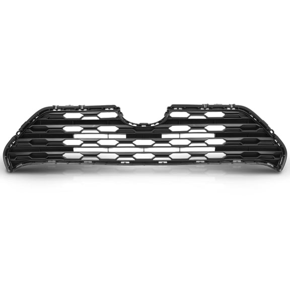 Front Center Bumper Grille Grill w/o Radar Holes Fit For 2019-2023 Toyota RAV4