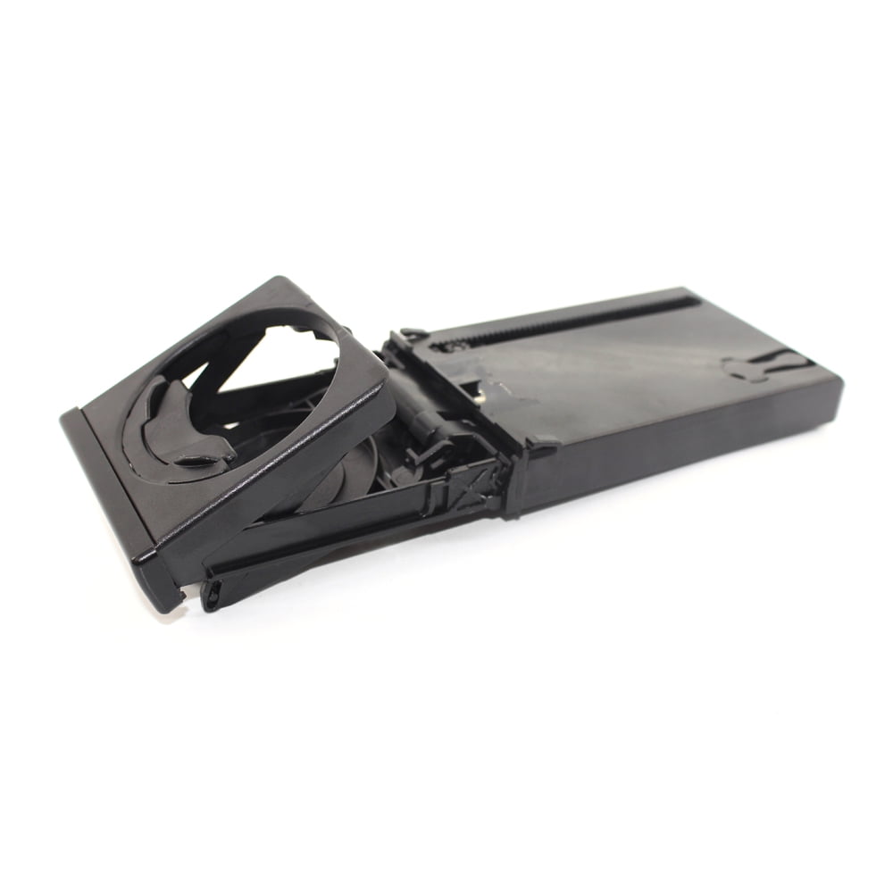 Black Front Dash Car Cup Holder Sliding Assembly Right Hand Drive