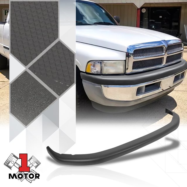 Black Front Lower Bumper Lip Air Dams Deflector Valance for 9402 Dodge