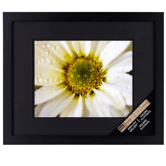 Studio Decor Black Gallery Wall Frame with Black Double Mat