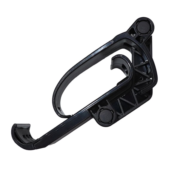 Black Game Console Rack with Clamp Holder for Gaming Console Dock Mode