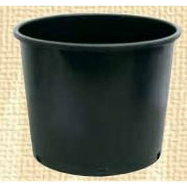 Black Garden Pot 3 Gallon