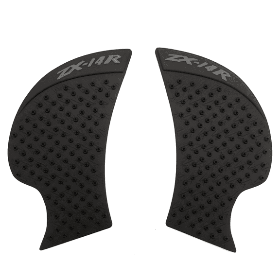 Black Gas Fuel tank Side pads Protector Knee Grip Traction Compatible with Kawasaki Ninja ZX-14R 2006-2016 ZX14R