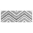 thumbnail image 1 of Black Geometric Chevron Dot Pattern Kitchen Rug Mat,Kitchen Runner Rugs Non Skid Washable,Decorative Kitchen Floor Mats for Kitchen,Sink,Laundry,17"X47", 1 of 5