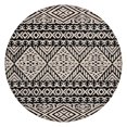 thumbnail image 1 of Black Geometric Diamond Pattern Round Fitted Tablecloth with Elastic Edge,Dining Table Cover Waterproof,Outdoor Round Tablecloth for Camping,Dining,Indoor and Outdoor, 1 of 7