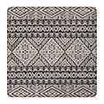 thumbnail image 1 of Black Geometric Diamond Pattern Square Fitted Tablecloth with Elastic Edge,Square Table Cover,Washable Elastic Table Cover for Home Kitchen Party Decor 36"x36", 1 of 6