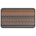 thumbnail image 1 of Black Geometric and Floral Pattern Door Rugs,Washable Non Slip Door Mats Indoor,Decorative Door Mats,Entry Mat Indoor for Entrance,Bedroom,Kitchen,Bathroom,30"x17", 1 of 6