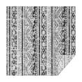 thumbnail image 1 of Black Geometric Triangle Diamond Pattern Square Tablecloth,Waterproof Square Table Cover,Wipeable Spillproof Washable Table Cover for Home Kitchen Party Decor 42"X42"(107x107cm), 1 of 6