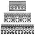 thumbnail image 1 of Black Geometric Triangle Gear Pattern Kitchen Rugs Sets Of 3,Kitchen Runner Rugs Non Skid Washable,Decorative Kitchen Floor Mats for Kitchen,Sink,Laundry,17"x30"+ 17"x47" + 17"x59", 1 of 6