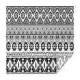 thumbnail image 1 of Black Geometric Triangle Gear Pattern Square Tablecloth,Waterproof Square Table Cover,Wipeable Spillproof Washable Table Cover for Home Kitchen Party Decor 42"X42"(107x107cm), 1 of 6