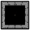 thumbnail image 1 of Black Geometric Wooden Wall Clock Silent Non Ticking, Greek Key Design Abstract Modern Art Square Wall Clocks Battery Operated, Decor Clock for Home Office, Living Room, Kitchen, 10 Inch, 1 of 9