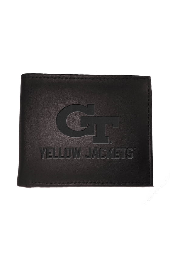 Black Georgia Tech Yellow Jackets Hybrid Bi-Fold Wallet