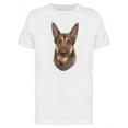 thumbnail image 1 of Black German Shepherd Realistic Tee Men's -Image by Shutterstock, 1 of 2