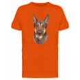 thumbnail image 1 of Black German Shepherd Realistic Tee Men's -Image by Shutterstock, 1 of 1