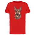 thumbnail image 1 of Black German Shepherd Realistic Tee Men's -Image by Shutterstock, 1 of 2