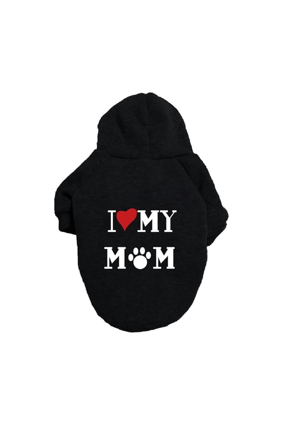 Black Jumbo Size Pet Dog Hoodie Sweater Made Of Soft Polyester Fleece For Extra Large Breeds With Comfortable Design For Spring Fall And Winter Wear In Black