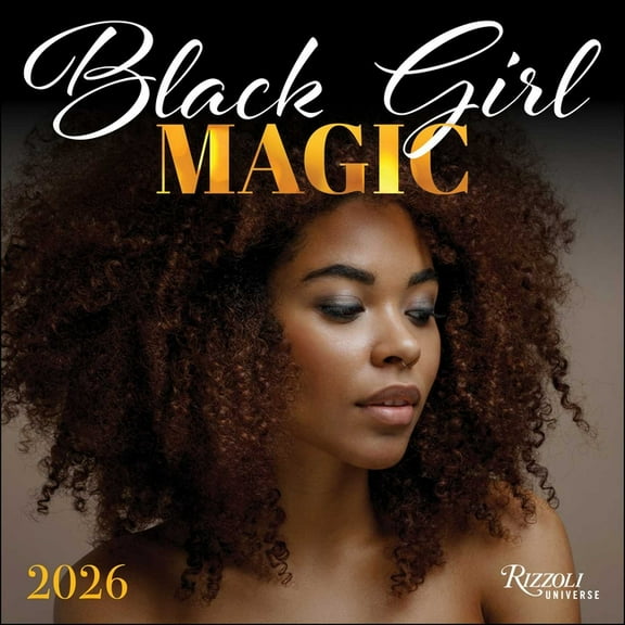 Black Girl Magic 2026 Wall Calendar, (Paperback)