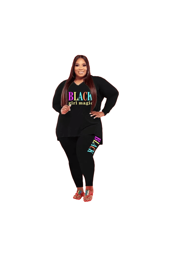 Black Girl Magic Legging Set