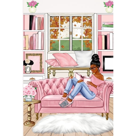 Black Girl Reading Journal, (Paperback)