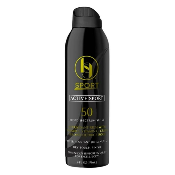 Black Girl Sunscreen Active Sport Spray, SPF 50, 6 fl oz