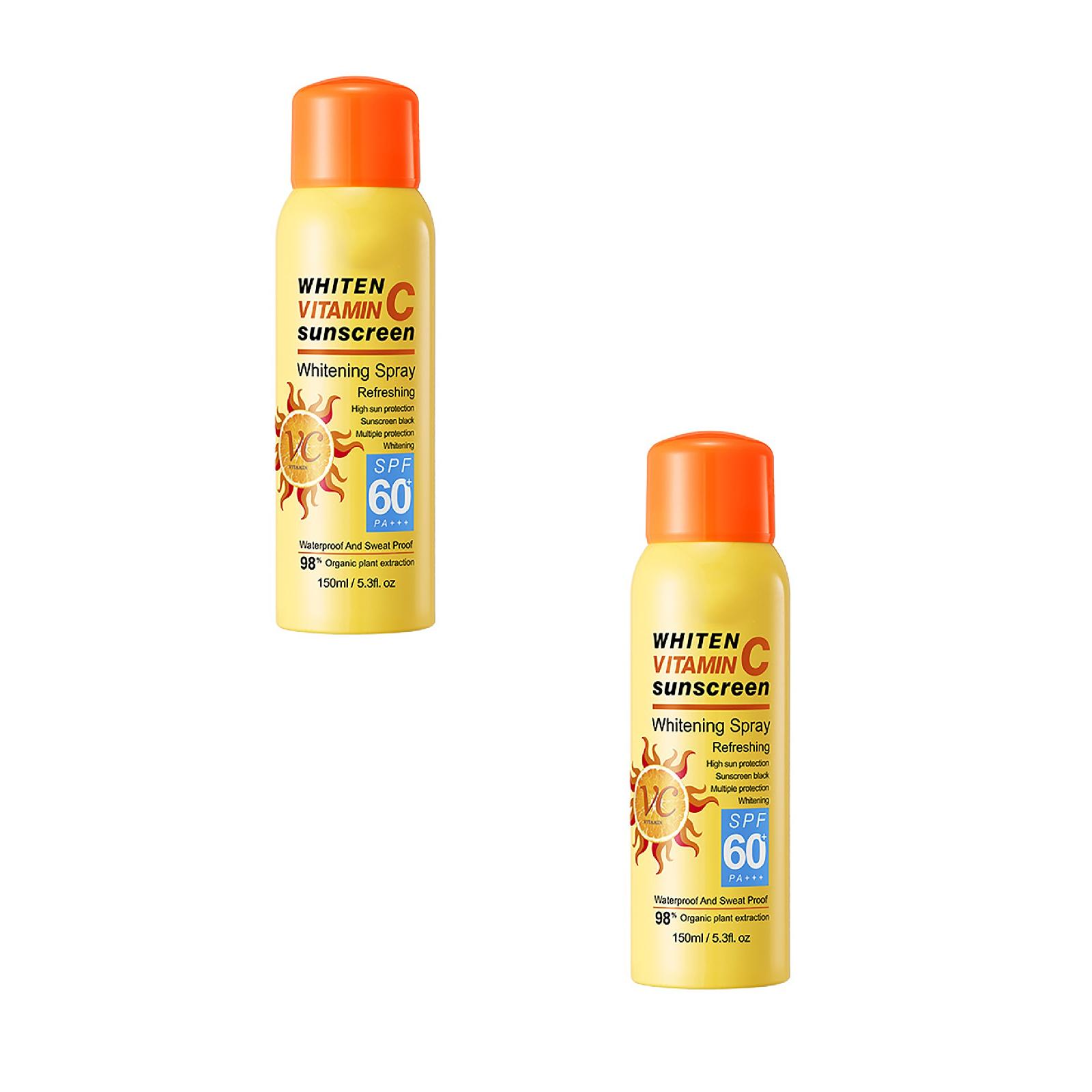 Black Girl Sunscreen Spf 50, 60+ Spray Women's Face with Vitamin C
