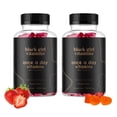 thumbnail image 1 of Black Girl Vitamins Once a Day Multivitamin Gummies for Women | Daily Immune & Energy Support | Vitamin A, B, C, D, E, Zinc | Vegan, Gluten-Free | 60 Count (Strawberry) 2-Pack, 1 of 6