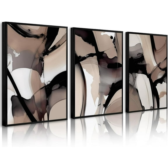 Black Girl Wall Art African American Woman Canvas Wall Decor Black Women Fashion Poster American Girl Abstract Pictures African People Art Prints for Bedroom Living Room Unframed