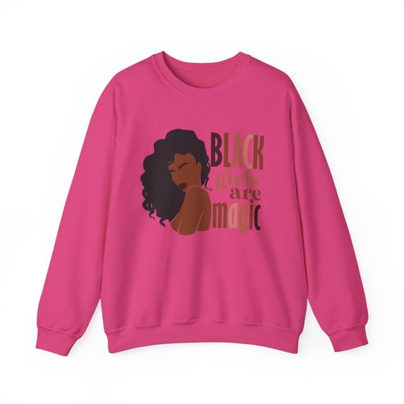 Black Girls Are Magic Crewneck Sweatshirt