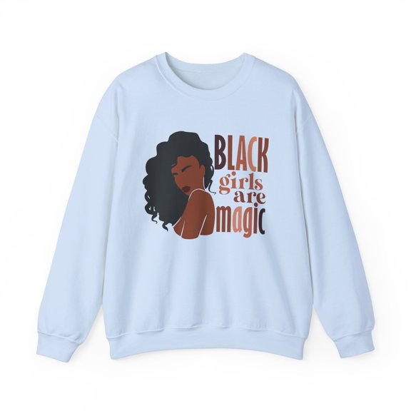 Black Girls Are Magic Crewneck Sweatshirt