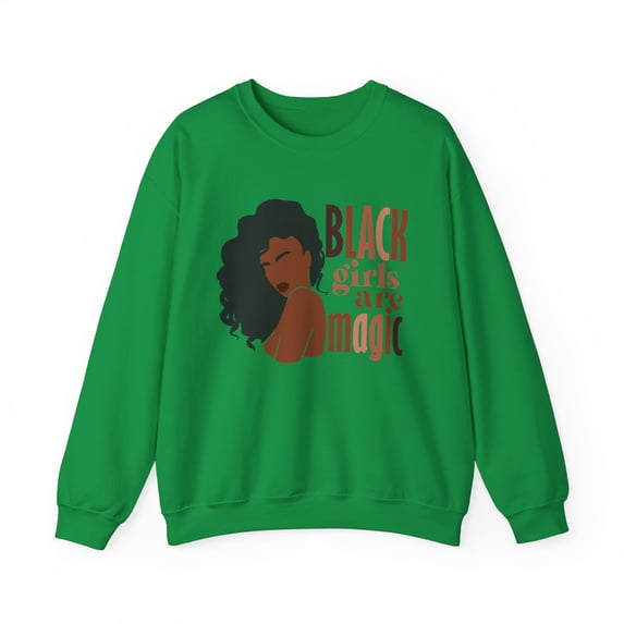 Black Girls Are Magic Crewneck Sweatshirt