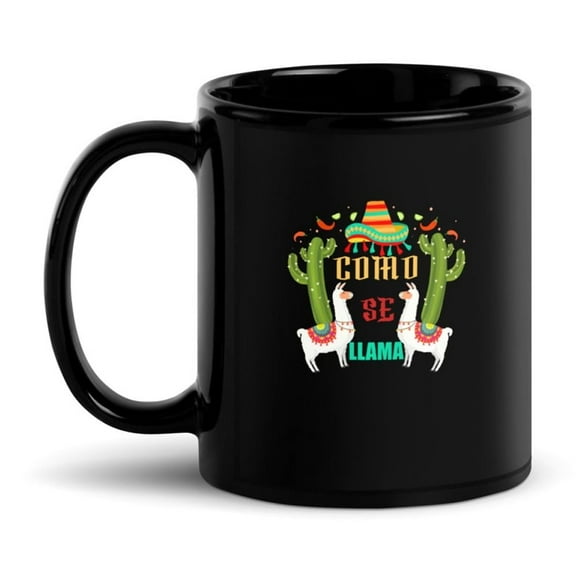 Black Glossy Mug, Aussie Kelpie  Money Happiness Dog Joke Saying , M-8474 (11 oz)