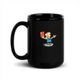 thumbnail image 1 of Black Glossy Mug, Soccer Referee Red Card , M-7381 (15 oz), 1 of 3