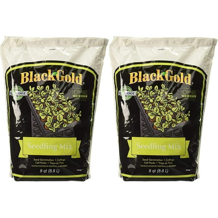 Black Gold 1311002 8-Quart Seedling Mix 2 Pack