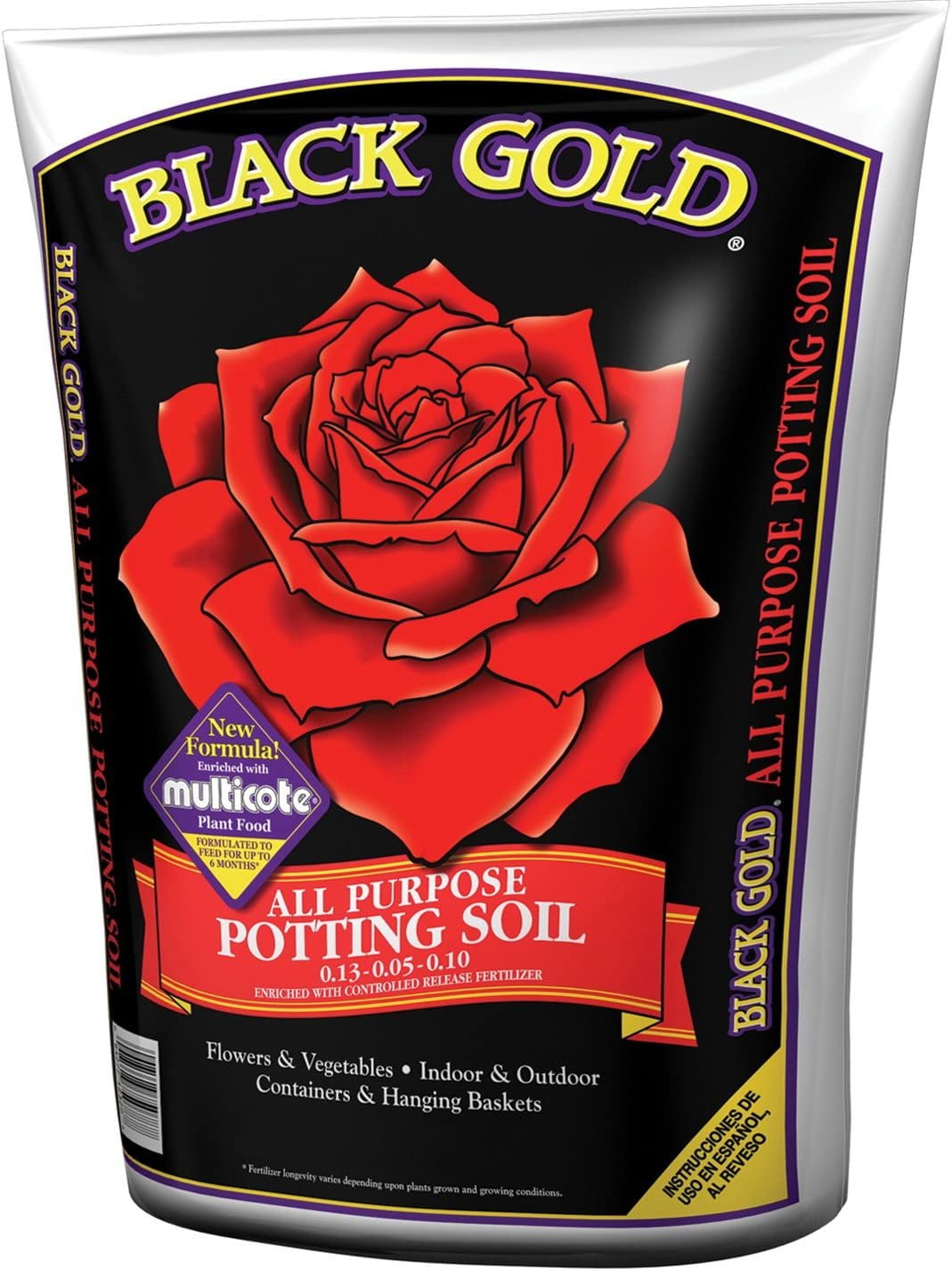 Black Gold 1410102 8 QT P 8 Quart All Purpose Potting Soil With ...