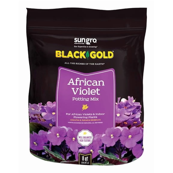 Black Gold 1410502 8 QT P 8 Quart African Violet Potting Soil