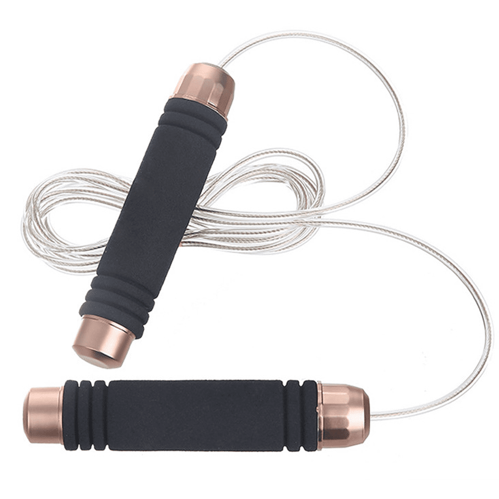Black Gold 350g Weighted Jump Rope with Foam Handles - Workout and ...