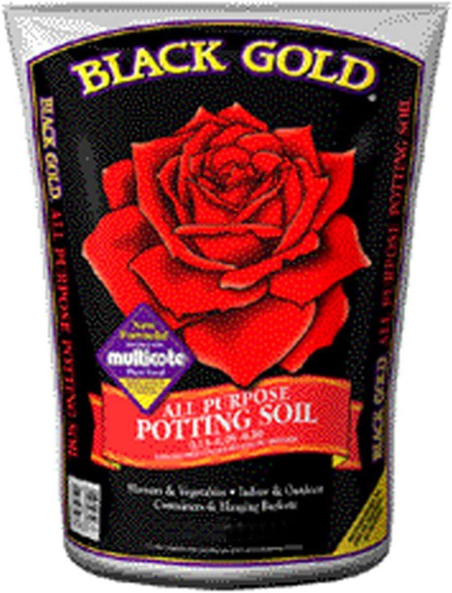 Black Gold All Purpose Potting Soil 0.13-0.05-0.10 16qt