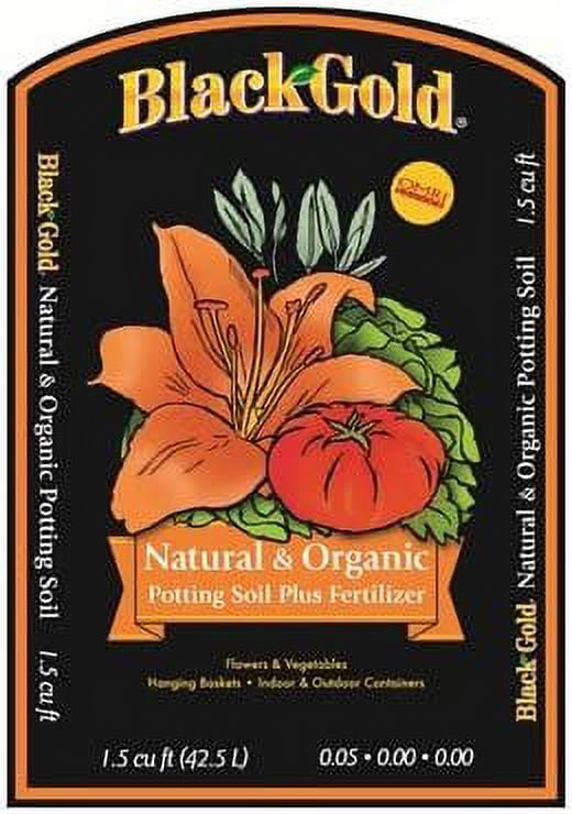 Black Gold Potting Soil - For Everyday Use - 1.5Cf
