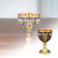 thumbnail image 1 of Black Gold Chalice Goblet Delicate Retro Cup Goblet Alloy Cup Communion Cups Drinking Cup Party Favors Home Decor, 1 of 9