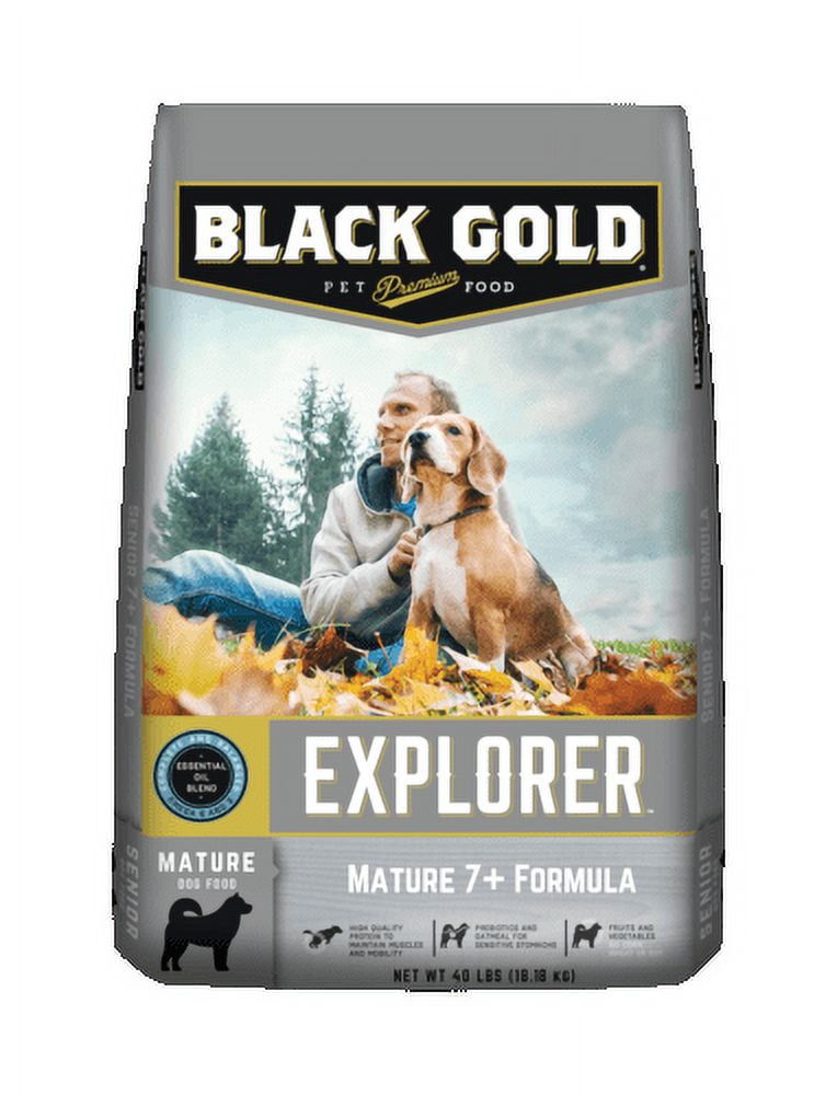 Black Gold Explorer Mature 7 Formula Dry Dog Food Walmart