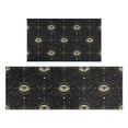 thumbnail image 1 of Black Gold Eye Star Constellation Pattern Kitchen Rugs Sets Of 2,Anti Fatigue Kitchen Mat Rugs Non Slip Washable,Decorative Kitchen Floor Mats for Kitchen,Sink,Laundry,17"x30"+17"x47", 1 of 7