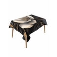 thumbnail image 1 of Black Gold Flower Table Cloth, Gradient Luxurious Floral Botanical Waterproof Tablecloth for Rectangle Tables, Reusable Washable Fabric Table Cover for Restaurant Kitchen Dining Tables 60"x102", 1 of 6