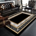 thumbnail image 1 of Black Gold Marble Carpet for Living Room Decorations Sofa Table Large Area Rugs Hallway Balcony Long Floor Mat Anti-slip Doormat, 1 of 6